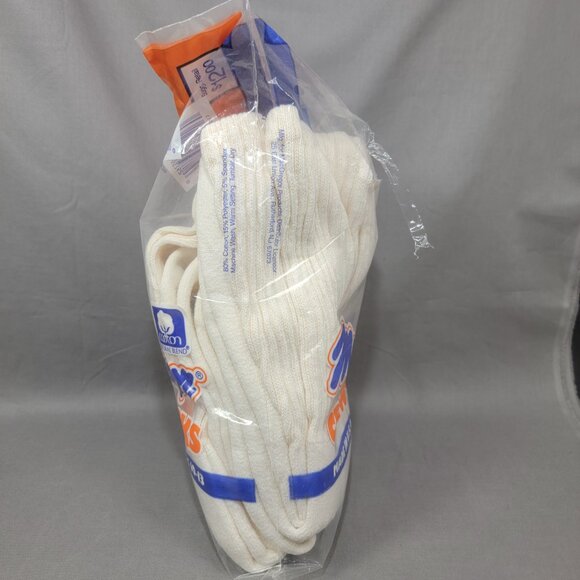 Vtg MacGregor Crew Socks Plain Cotton Blend Made in USA 6 Pack - Picture 4 of 10